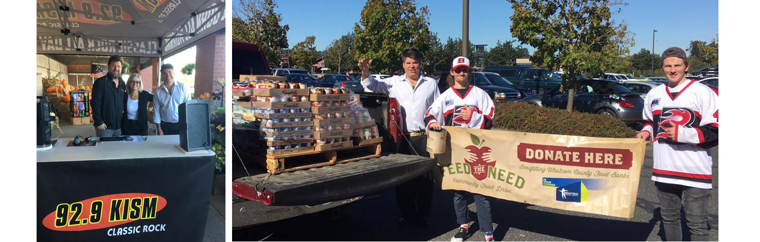 Community Food Drive with Logo Support