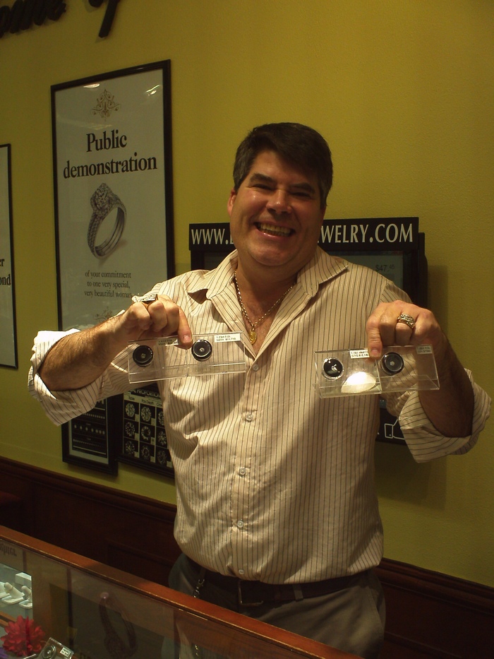 tom borthwick at his store